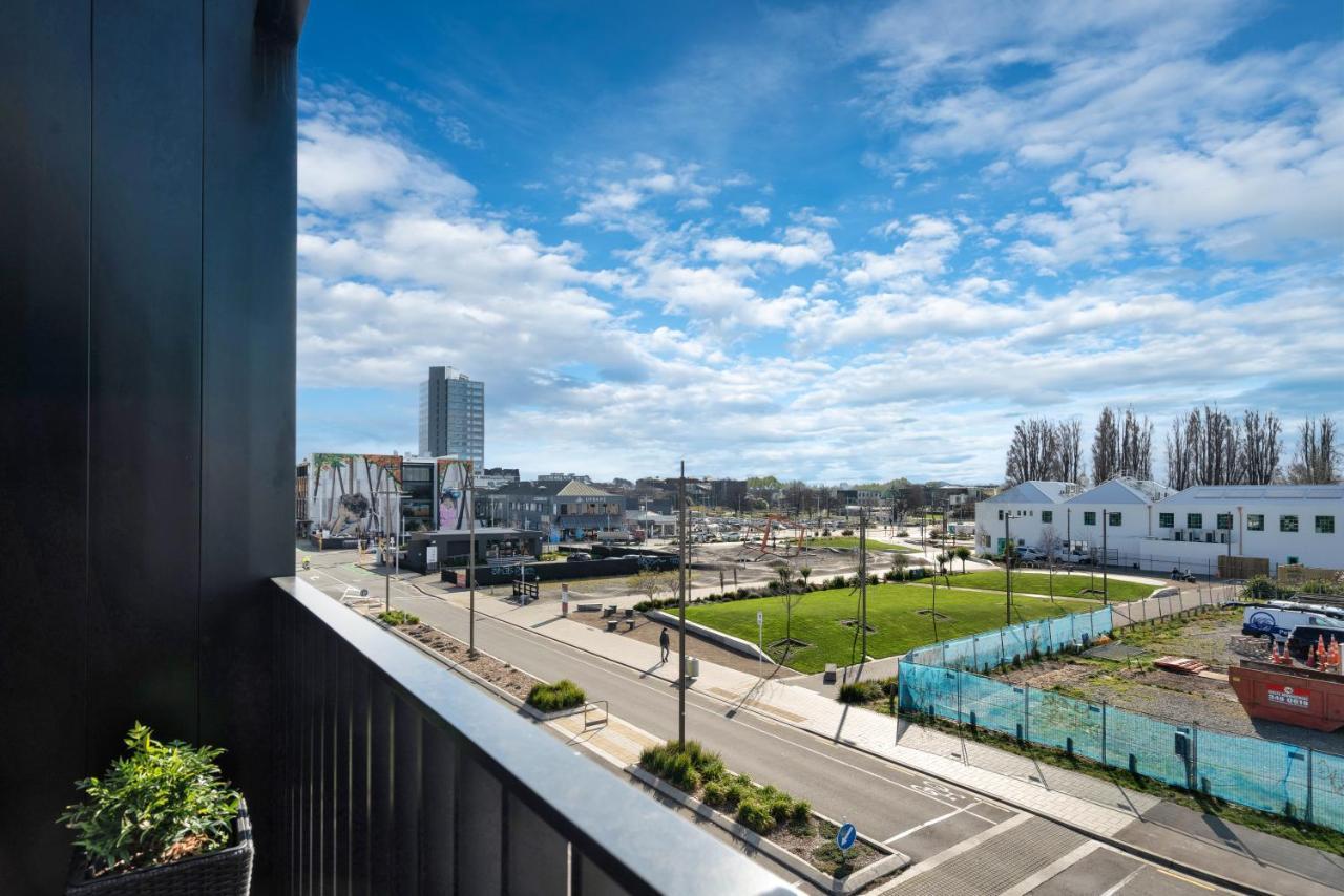 Top Floor Luxury City Central W Sunny Balcony Christchurch Exterior foto